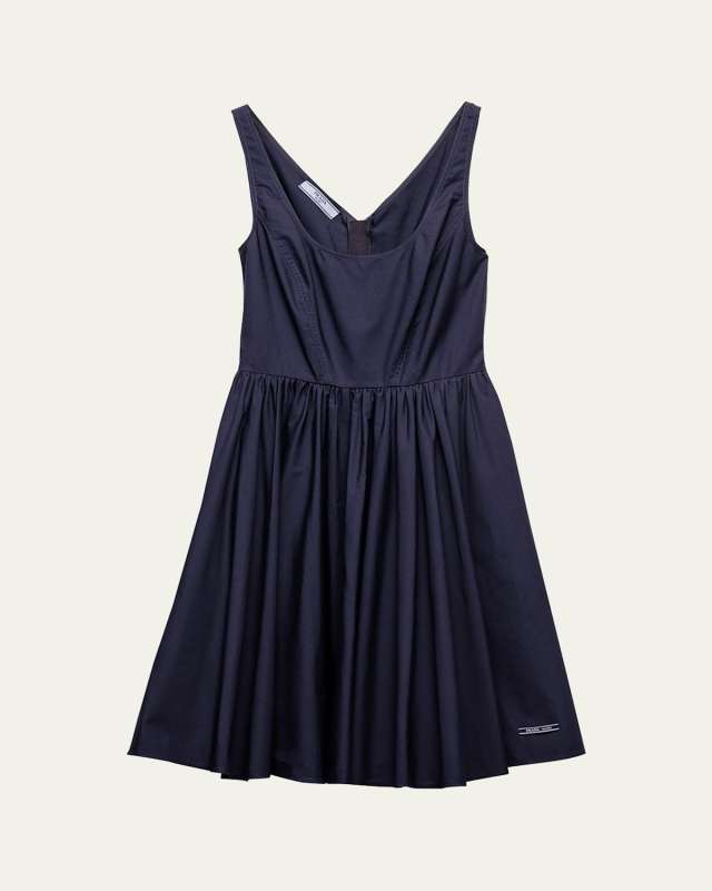 Fit-Flare Mini Dress